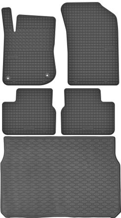 OEM Juego De Alfombrillas De Goma Para Peugeot 208 I Hatchback (2012-2019) - Alfombrilla Para Maletero