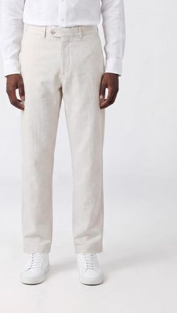 Closed Pantaloni Fairport a gamba larga in cotone a vita media
