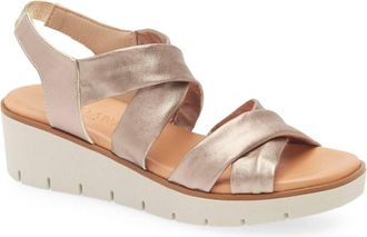 Cordani Womens Margo Wedge Sandal In Bronze