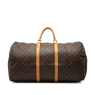 Louis Vuitton Tweedehands Monogram Keepall 60