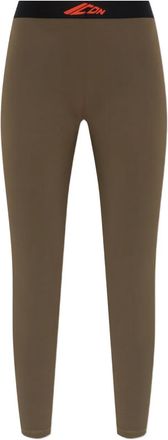 Dsquared2 Leggings con banda logo - Verde