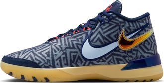 Nike Mens LeBron NXXT Genisus Basketball Shoes in Blue | HF0712-401
