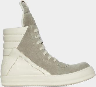 DRKSHDW RICK OWENS Men & apos;s Geobasket Suede High-Top Sneakers