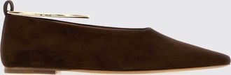Jil Sander Ballerina Ring in pelle scamosciata con punta a mandorla