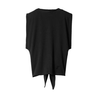 Jacquemus Tops, Dames, Zwart, L, Polyester, Marcel Moisson Top