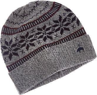 Brooks Brothers Snowflake Fairisle Wool & Cashmere-Blend Beanie