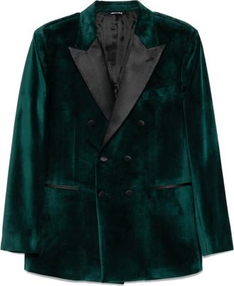 Reveres 1949 Velvet Double-breasted Jacket