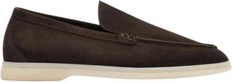 Scarosso Ludovica Loafers - Dames - Loafers - Bruin - 39 1/2 EU - Leer - Schoenen