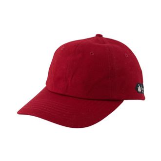 Lanvin Etiquette Cap - unisex - Petten - Rood - 56 CM - Katoen - Accessoires