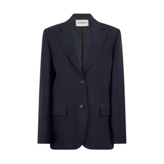 Iceberg Lederen Jassen - Dames - Jassen - Blauw - Maat: XS Leer