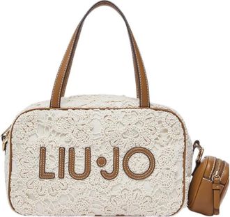 Liu Jo Shoulder Bags, female, Beige, Size: ONE SIZE Bornholm Handtas