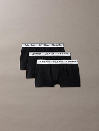 Calvin Klein Pack de 3 b&oacute;xers ajustados para ni&ntilde;o - Icon Cotton Stretch