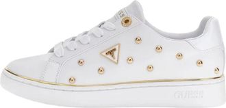 Guess Sneakers - Dames - Sneakers - Wit - 36 EU - Leer - Schoenen