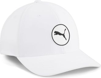 Puma Puma Golf Mens Circle Cat Tech Cap - White Glow - One Size
