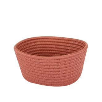 KASANOVA Cestino portaoggetti bagno 21x18x10 cm mattone in polipropilene