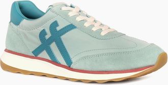 FitFlop Fitflop Womens Retro-Q Womens Trainers - Green - Size: 6.5