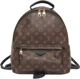 Louis Vuitton Pre-owned Backpacks, female, Brown, Size: ONE SIZE Pre-owned Palm Springs Backpack MM M41561