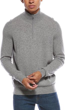 Amicale Cashmere 1/4-Zip Cashmere Sweater