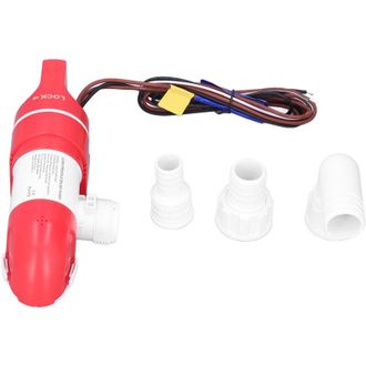 OEM Bomba De Achique El&eacute;ctrica Autom&aacute;tica De Perfil Bajo Crezuo De 1100 Gph/4160 Lph En Acero Inoxidable, 12 V Cc, Rotaci&oacute;n De 360&deg; Para Embarcaciones.-cr