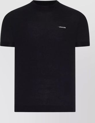 Prada crew neck t shirt short sleeves