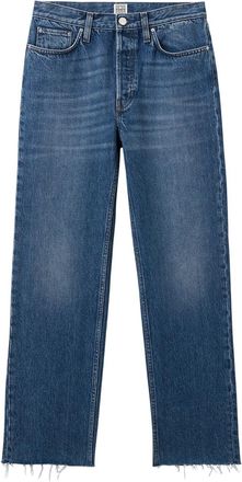 Toteme Denim Dal Taglio Classico Blu Medio-Donna