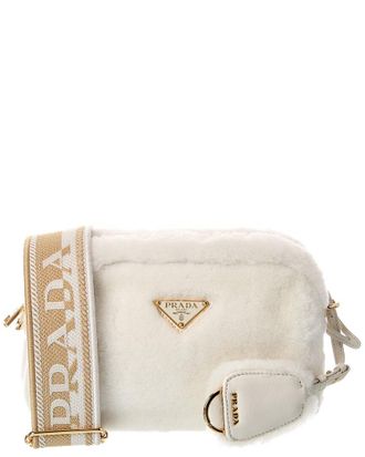 Prada Shearling Camera Bag