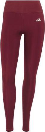adidas Optime Essentials Stash Pocket Full Length Leggings f&uuml;r Damen | rot
