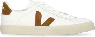Veja Campo Leer - Heren - Sneakers - Wit - 36 EU - Leer - Schoenen