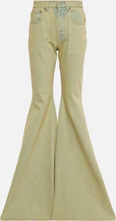 VETEMENTS High-rise flared jeans