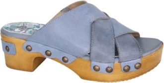 Eric Michael Womens Chili Sandals In Blue