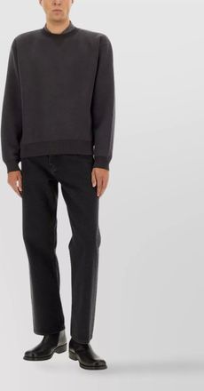 Our Legacy ribbed cuff long sleeve crew neck sweater