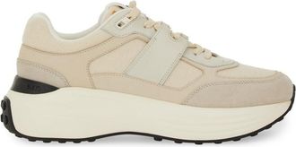 Tod's Fabric And Suede Sneaker-Donna