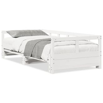 Berkfield Home Daybed without Mattress White 90x200 cm Solid Wood Pine