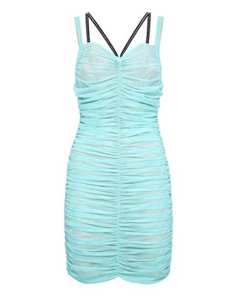 Philipp Plein Short Dress Studs