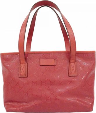 Gucci Pink Pvc Tote Bag (Pre-Owned)
