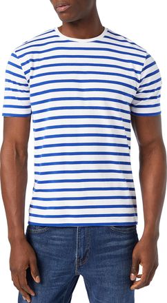 Armor Lux Armor Lux Mens Morgat T-Shirt, Multicolour (Blanc/Etoile Dw5), XX-Large (Size: 2XL)