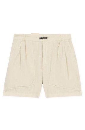 Fortela Jana Linen Shorts in Stone at Nordstrom, Size 38 Eu