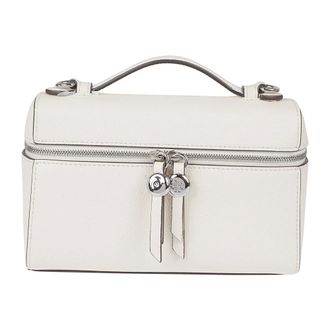 Tory Burch Tory Burch, Handbags, female, Beige, Size: ONE SIZE Slim Romy Top Handle Bag