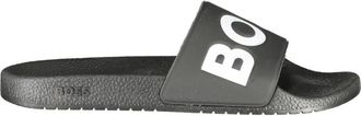 HUGO BOSS Aryeh Slid - Heren - Sandalen - Zwart - 41 EU - Schoenen