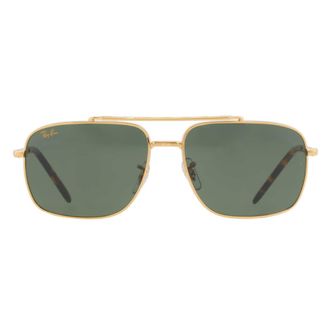 Ray-Ban Green Square Sunglasses RB3796 919631 59