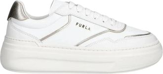 Furla Nuage Sneakers - Dames - Sneakers - Wit - 41 EU - Leer - Schoenen