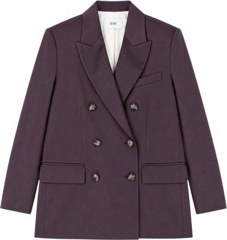 SOLOTRE Blazer - Dames - Blazers - Paars - XL - Jassen