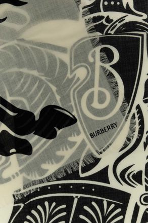 Burberry Unisex Scarf Beige Wool