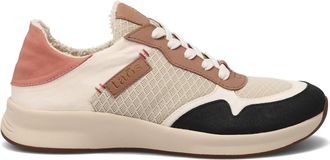 Taos Womens Direction Sneaker In Beige/rosette Multi
