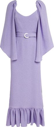 Edeline Lee Belted Millie Midi Dress Size L