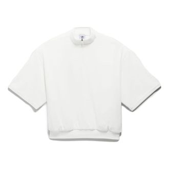 adidas Originals One Basketball Velour Half Zip Sweatshirt IA1991