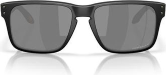 Oakley Holbrook S 53mm Polarized Square Sunglasses in Matte Black/prizm at Nordstrom