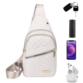 Generic Sling Backpack - Shoulder Chest Bag | Bag For Women | Shoulderr Backpack Casual Sling Pouch | Adjustable Strap, Lightweight Shoulder Front Pack For Ru