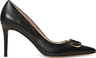 Twin-Set 90mm leather pumps - Black