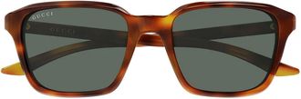 Gucci Sunglasses Gg2078 S 005 Brown/Green Men